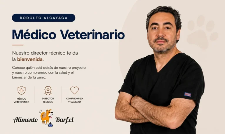 Médico veterinario director técnico de AlimentoBARF